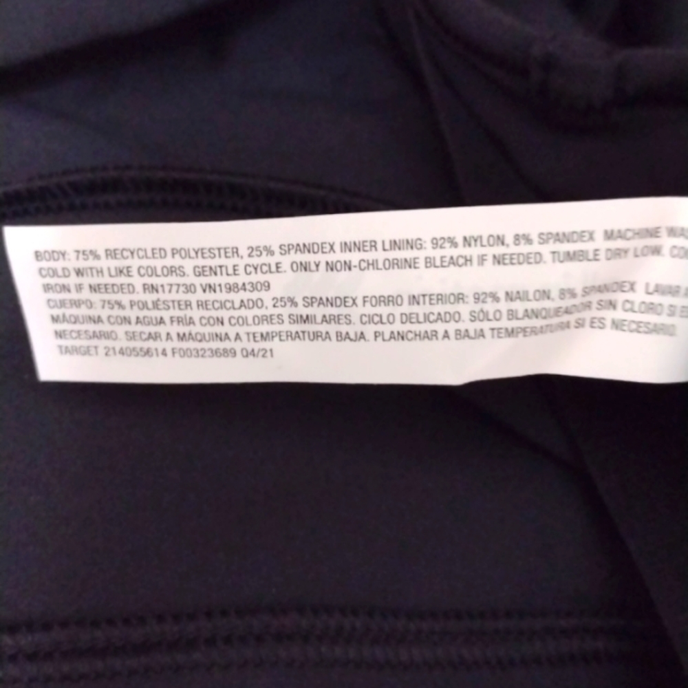 NWT Women's Light Support Strappy Racerback Sports Bra - All in Motion - S - Picture 6 of 6